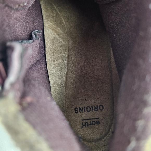 Earth Origins Women Boots Rapid Ricky Merlot Burgundy Sz 8.5 Boho Winter Cottage - Picture 7 of 8